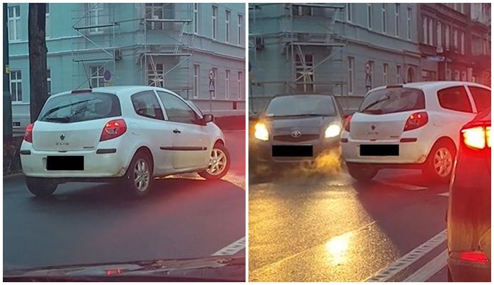 Pod prąd na skrzyżowaniu w Świdnicy [VIDEO]