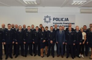 Po blisko 30 latach szef posterunku w Marcinowicach żegna się ze służbą