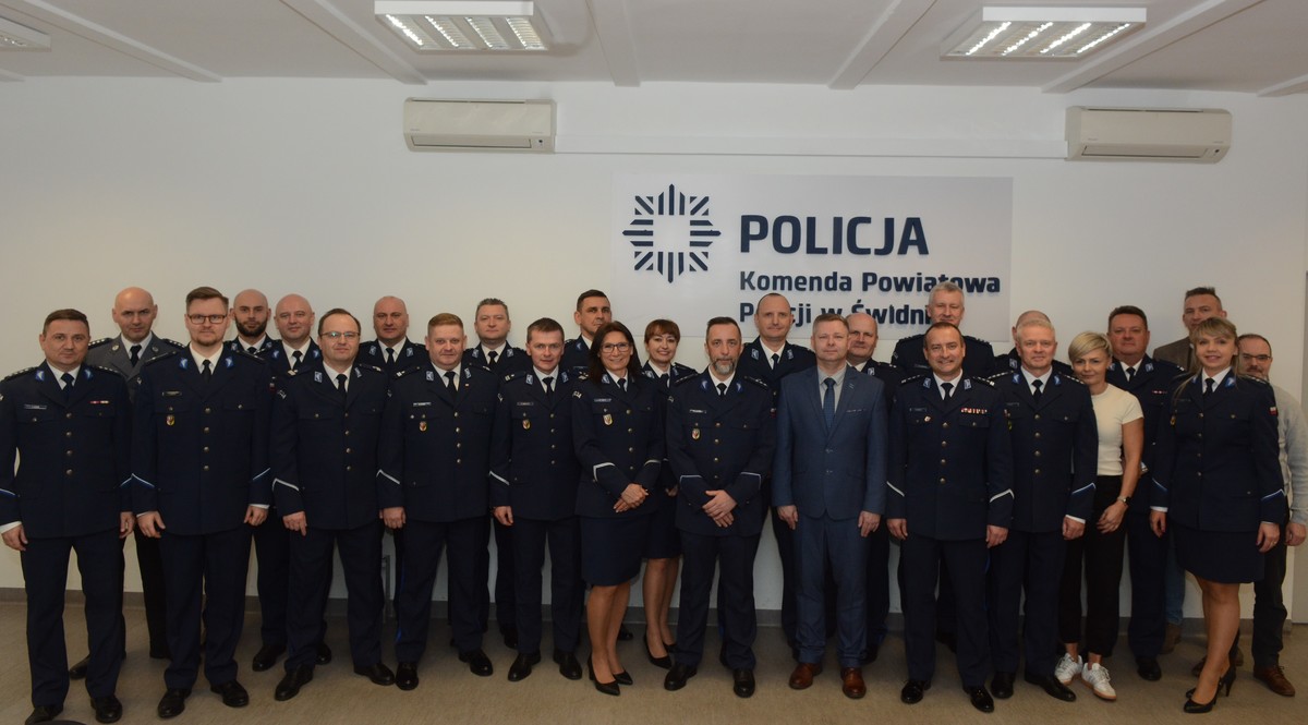 Po blisko 30 latach szef posterunku w Marcinowicach żegna się ze służbą