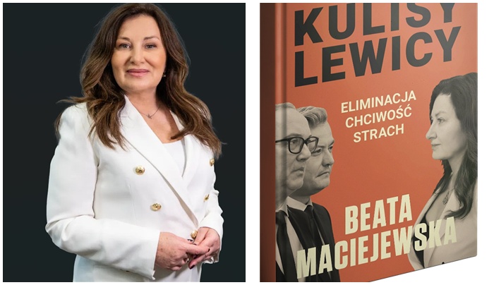 „Kulisy Lewicy. Chciwość, eliminacja, strach”. Spotkanie z Beatą Maciejewską