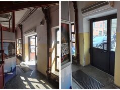 Handlowcy i radna od ponad roku prosili o wymianę drzwi w Miejskim Domu Handlowym