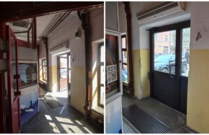 Handlowcy i radna od ponad roku prosili o wymianę drzwi w Miejskim Domu Handlowym