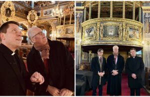 Książę von Hochberg-Pless odwiedził Kościół Pokoju w Świdnicy