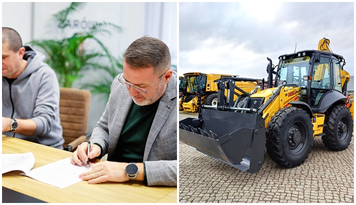 Ruszyły zakupy z Programu Ochrony Ludności. Do Żarowa trafiła koparka