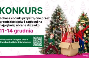 Pomóż wybrać najpiękniejszą choinkę! Trwa głosowanie w świątecznej akcji Galerii Świdnickiej