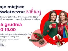 Świąteczna akcja z upominkami od Galerii Świdnickiej