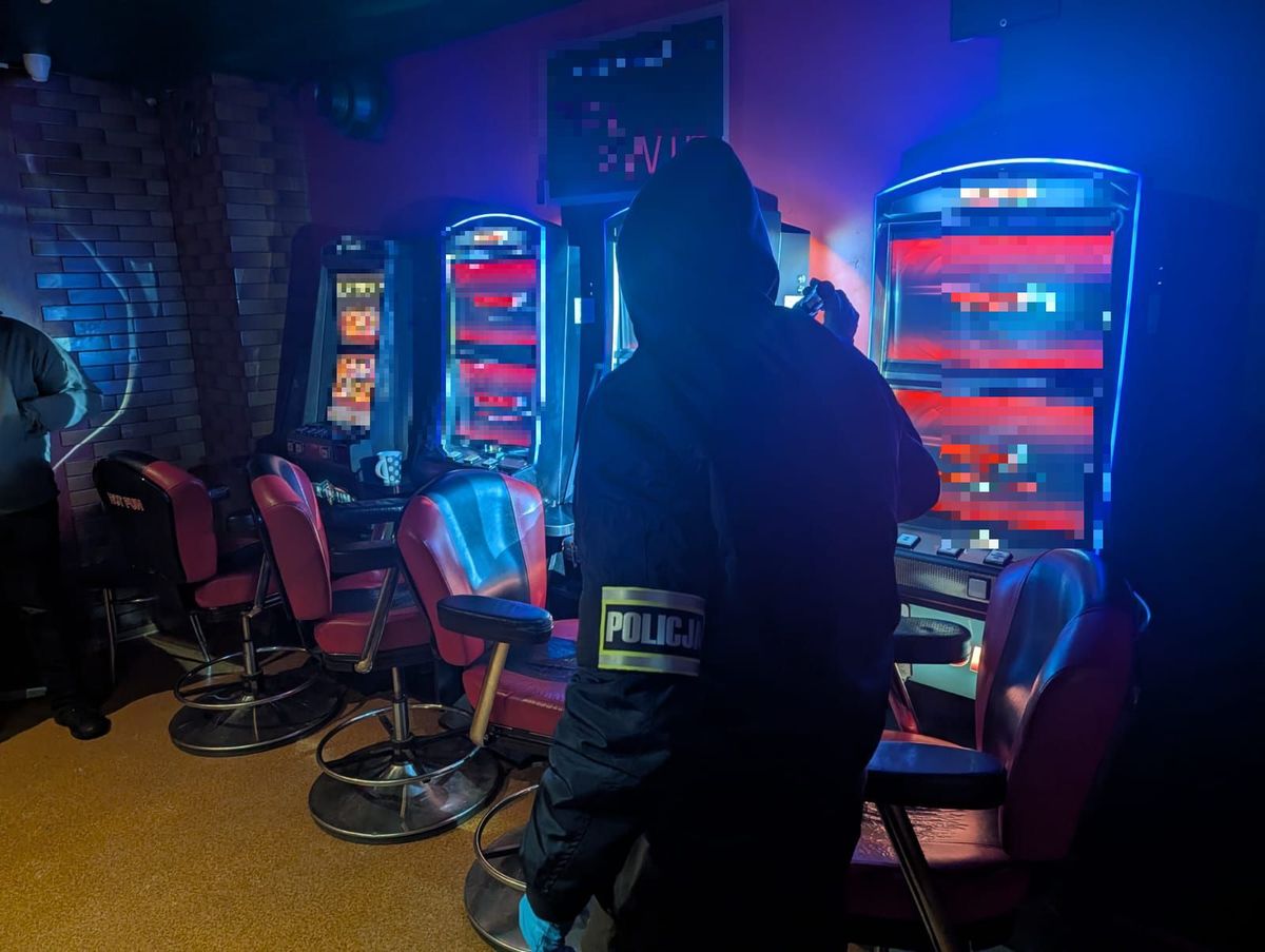 Zlikwidowali salon z nielegalnymi grami