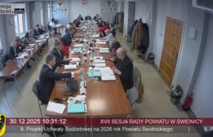 Zdecydowanie mniej inwestycji. Budżet powiatu świdnickiego na 2026 rok przyjęty