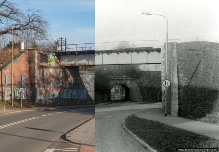 Świdnica wczoraj i dziś. Ulica Polna Droga