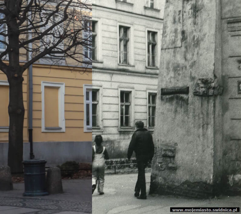 Świdnica wczoraj i dziś. Ulica Pułaskiego