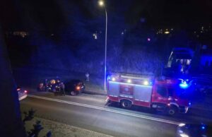 Awaria samochodu na ul. Kopernika