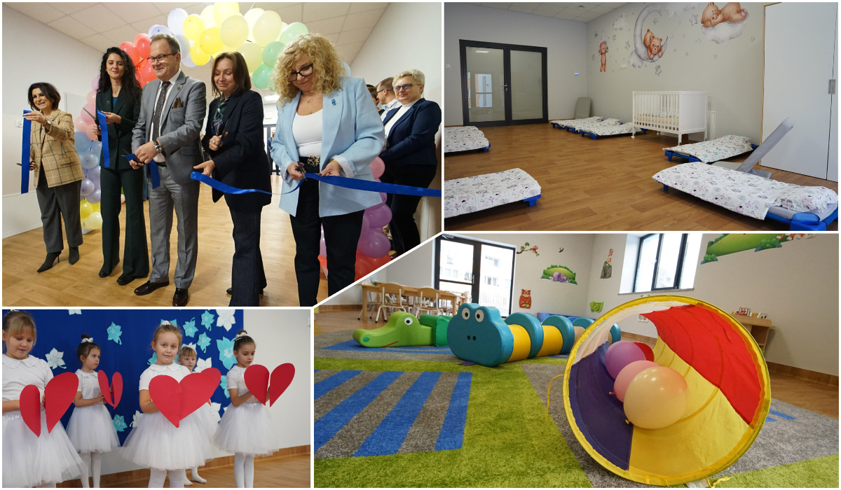 „Módlmy się o dzieci”. Nowy żłobek uroczyście otwarty, maluchów garstka