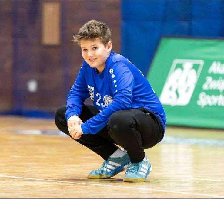 Młody bramkarz z dużym wyróżnieniem