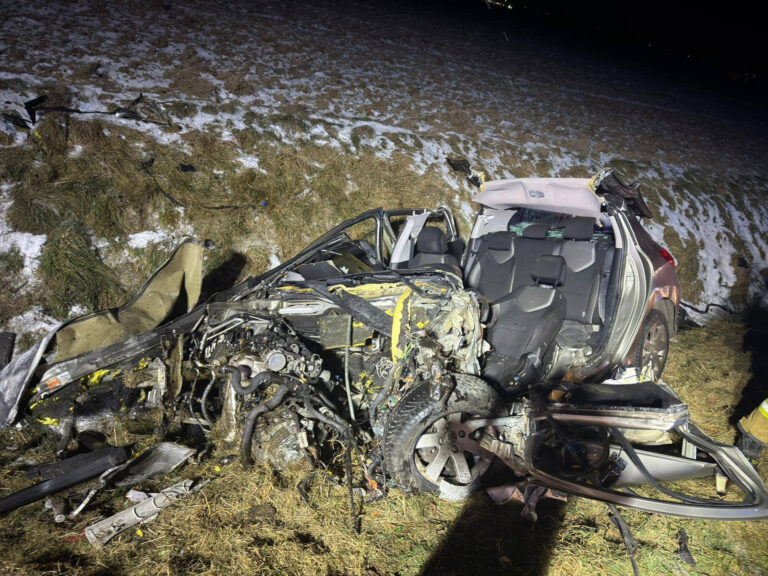 Wypadek pod Strzegomiem. Nie żyje kierowca [FOTO]