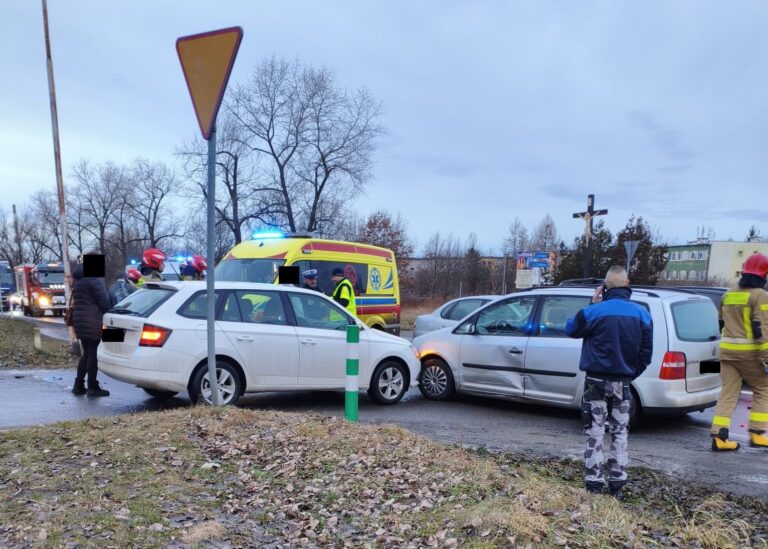 Wypadek na drodze krajowej nr 35 w Pszennie [FOTO]