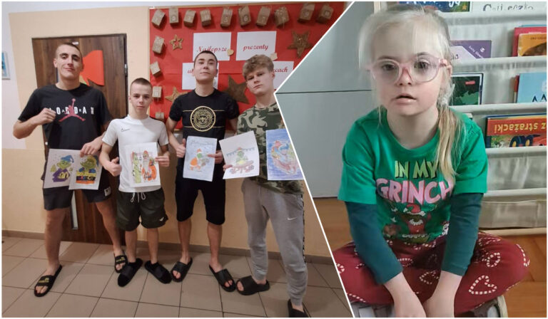 Własnoręcznie stworzyli świąteczny prezent dla Gai z drugiego końca Polski [FOTO/VIDEO]