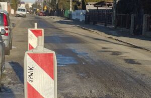 Awaria wodociągowa przy ulicy Staszica