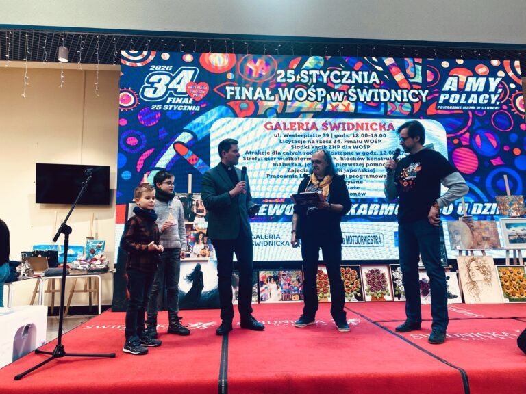 Cała ofiara z tacy dla WOŚP w Świdnicy!