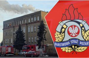 Żarów. Pożar sadzy w kominie