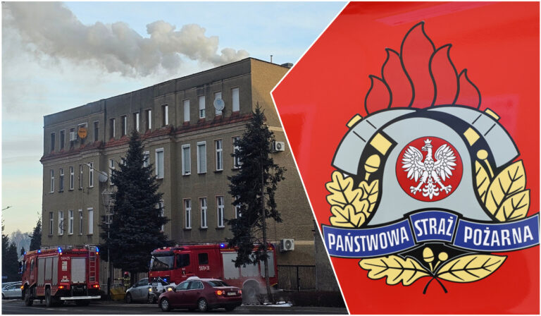 Żarów. Pożar sadzy w kominie