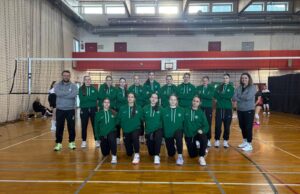 Biało-zielone juniorki młodsze wystąpiły w Zawierciu