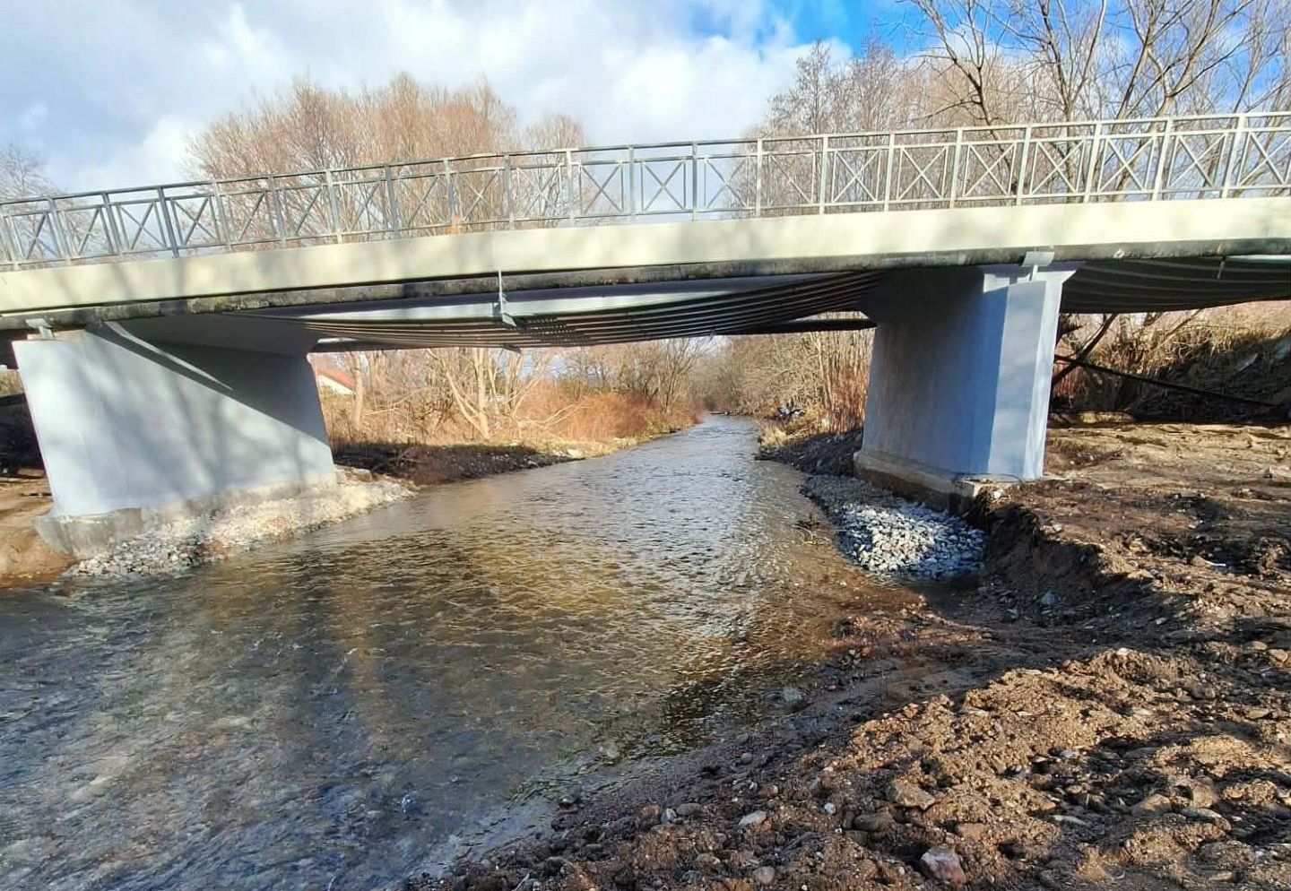 Most i drogi w Bystrzycy Dolnej i Lubachowie odbudowane [FOTO]