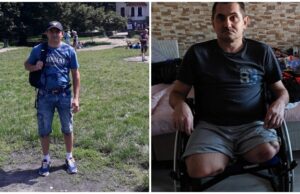 Stracił obie nogi w wypadku podczas pracy. Dziś potrzebuje wsparcia