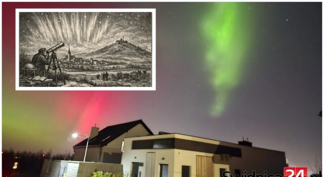 Zorze polarne widziano w naszym regionie także w przeszłości. Co mówią kroniki?