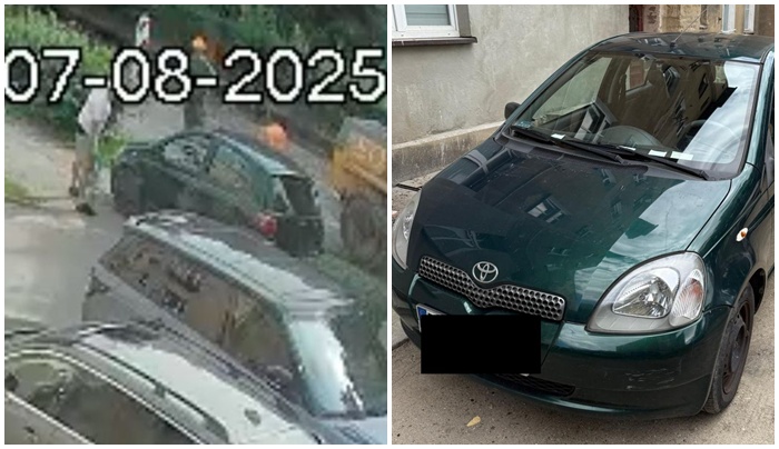 Jechała chodnikiem, wiozła pieszego na masce. Policja kończy na pouczeniu