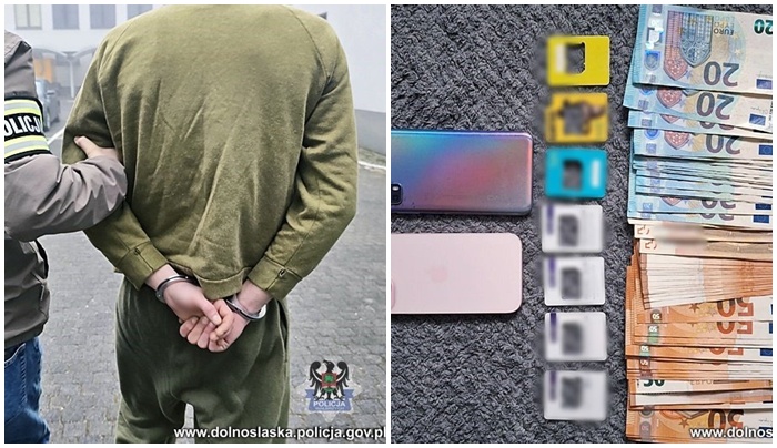 Oszust ze sporą gotówką w bieliźnie. Wyłudzał pieniądze od seniorów metoda „na wypadek” [FOTO]