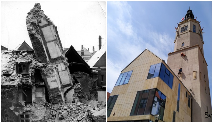 59 lat temu runęła wieża ratuszowa w Świdnicy