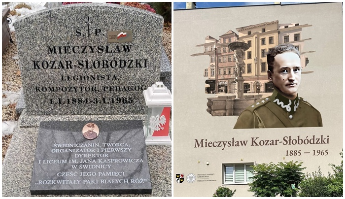 Z honorami wojskowymi oznaczą grób żołnierza i kompozytora plakietą „Grób Weterana”