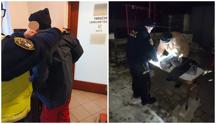 Strażnicy miejscy rozdają bezdomnym odzież i żywność. I apelują