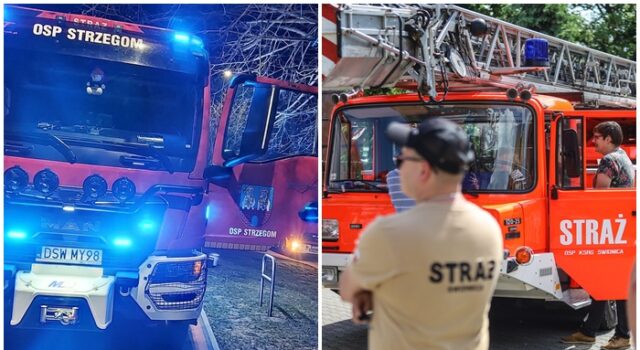 Strażacy ochotnicy ze Strzegomia i Świdnicy na szczycie statystyk za 2025 rok