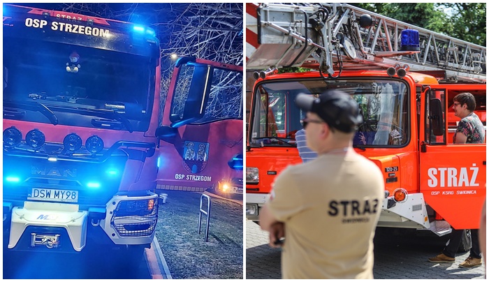 Strażacy ochotnicy ze Strzegomia i Świdnicy na szczycie statystyk za 2025 rok