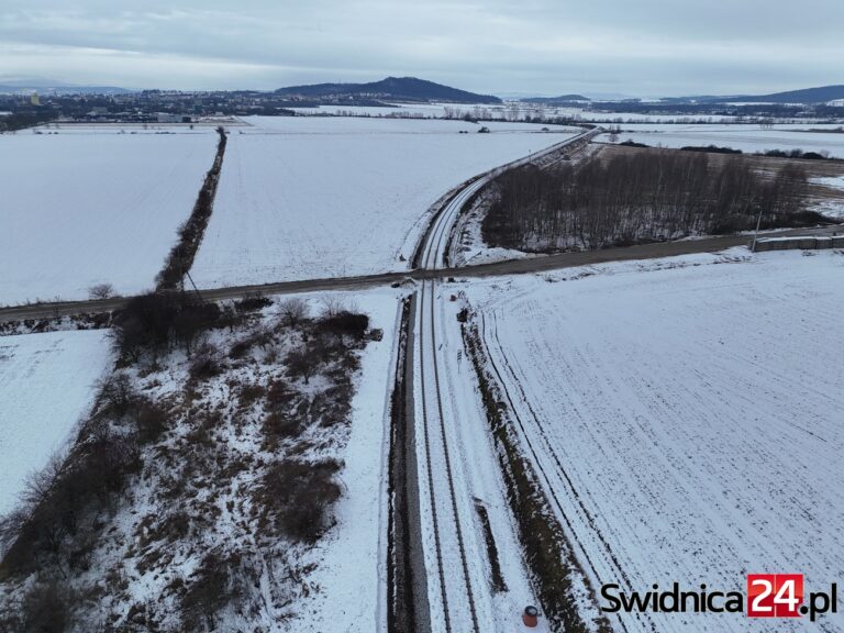 Od 1 marca uruchomiony zostanie nowy przejazd kolejowo-drogowy w okolicach Strzegomia [FOTO]