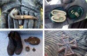 Fajka, nieśmiertelniki, pudełko prezerwatyw. Co jeszcze archeolodzy znaleźli podczas ekshumacji w Tomkowicach?