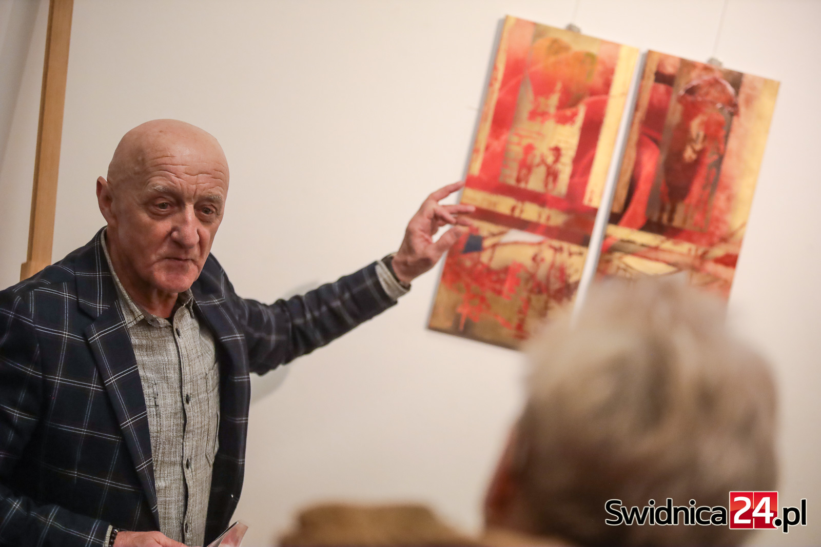 Pejzaże malowane emocjami. Nowa wystawa Franciszka Jowika już otwarta [FOTO]