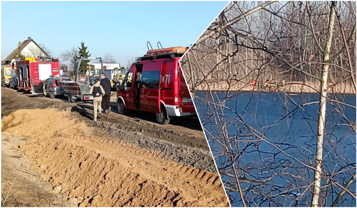 Ze zbiornika Żwirownia w Jaworzynie Śląskiej wyłowiono ciało mężczyzny