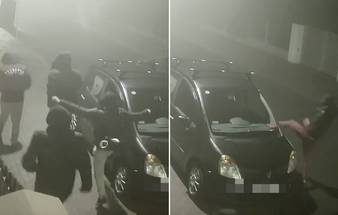 Chuligański „rajd” w Świdnicy [VIDEO]