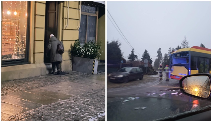 Zima zaskoczyła drogowców. Zdarzenia na drogach [FOTO]