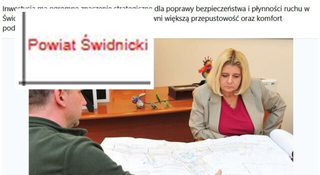 Prezydent Świdnicy chwali się dotacją. To nie miasto skutecznie wnioskowało o pieniądze na budowę ronda