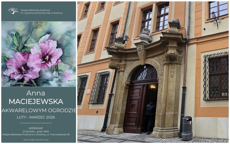 „W akwarelowym ogrodzie”. Świdnicka malarka zaprezentuje swoje prace w bibliotece