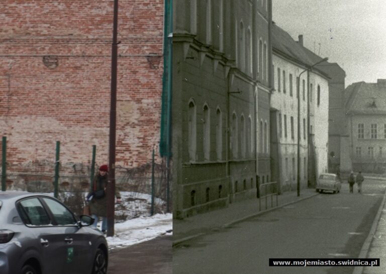 Świdnica wczoraj i dziś. Ulica Różana