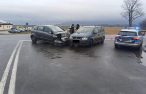 Zderzenie na krajowej 35-tce w Tworzyjanowie