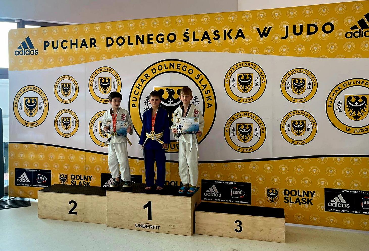 Świdniccy judocy ze złotem i srebrem