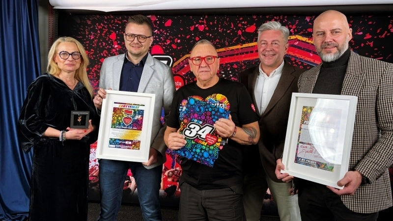 Bel-Pol odebrał Złote Serduszko WOŚP z rąk Jurka Owsiaka [FOTO/VIDEO]