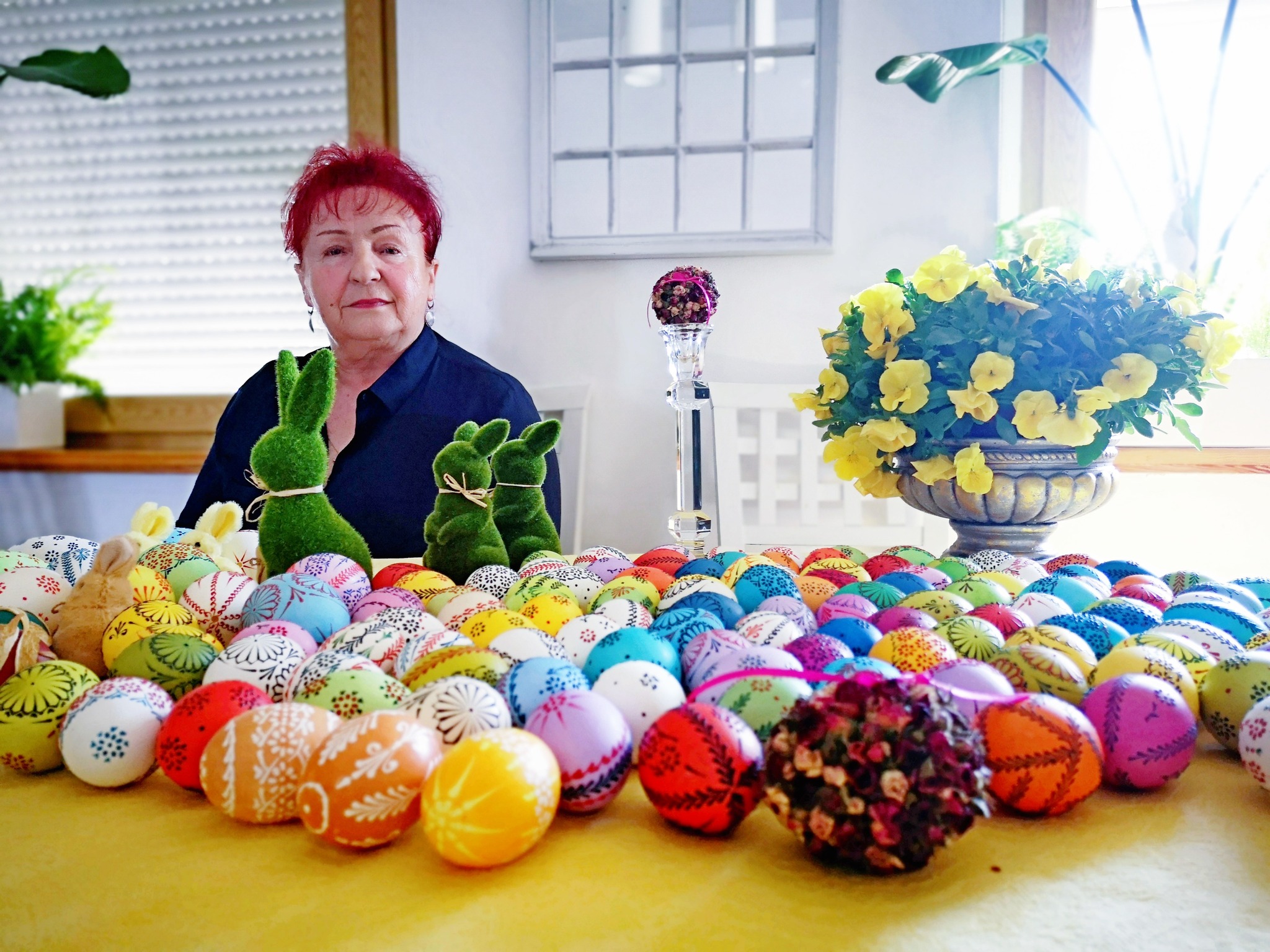 Palmy i pisanki mistrzyni z Żarowa na wystawie w Muzeum Etnograficznym [FOTO]