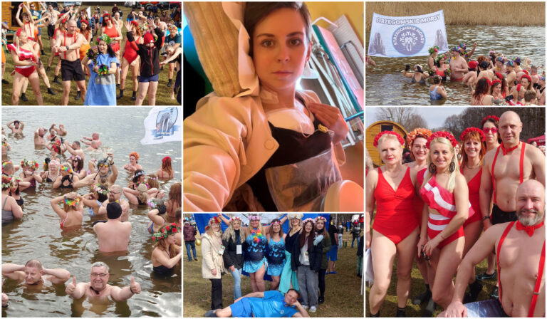 Wskoczyli do lodowatej wody dla Anny Dudek. 32-latka walczy ze złośliwym nowotworem [FOTO/VIDEO]
