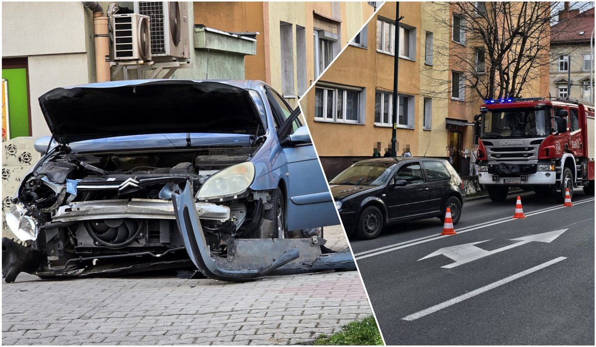 Zderzenie na skrzyżowaniu Wrocławskiej z Wodną [FOTO]